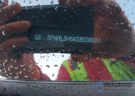 2025 Honda Odyssey Ex-L from USA, damaged, VIN 5FNRL6H64SB038684